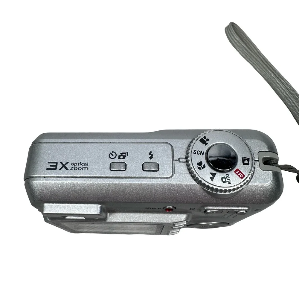 Kodak EasyShare‎ C533 Digital Camera 5.0MP 3x Optical Zoom Gray For Parts Repair